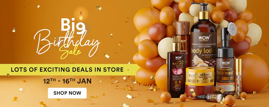 India Desire : BuyWow Birthday Sale : Get Rs 9 Deals & 99% Off On Wow Products Everyday Between 12th To 16th January 2023